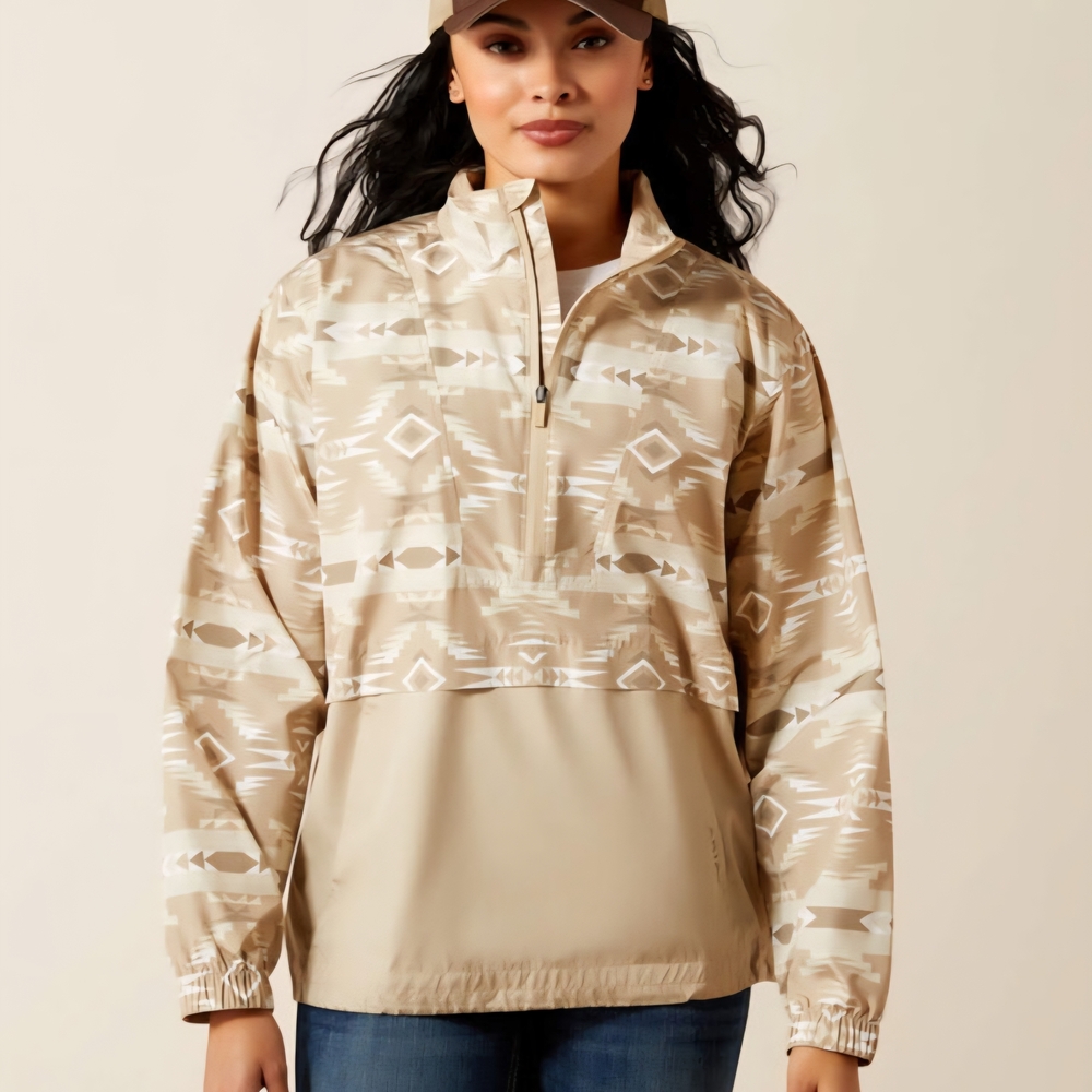 Ariat Women's Whisper Pullover White Pepper Jacket